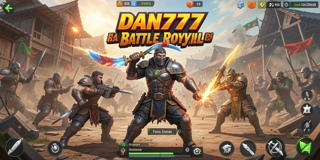 Tangkap momen seru dalam pertarungan Battle Royale yang intens.