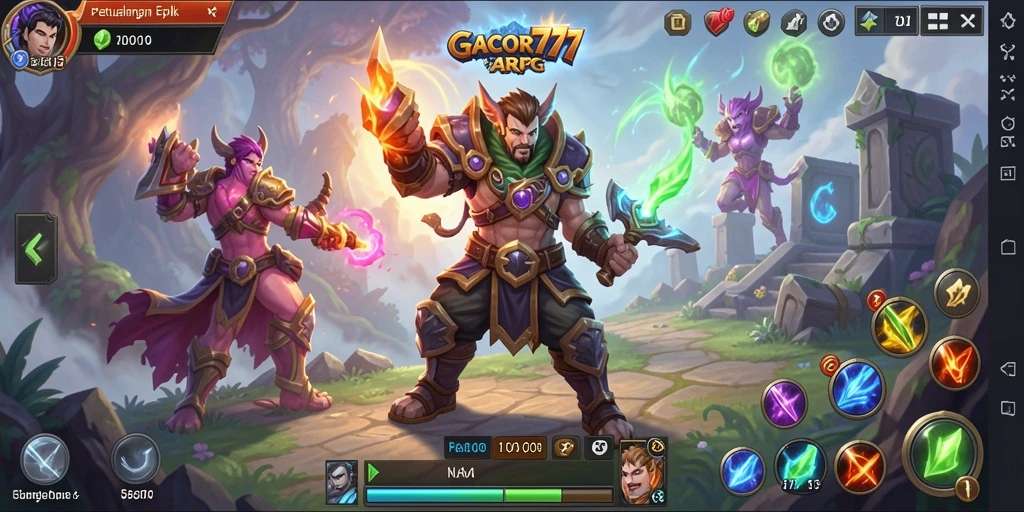 Tampilan gameplay GACOR777 yang seru dan menegangkan.