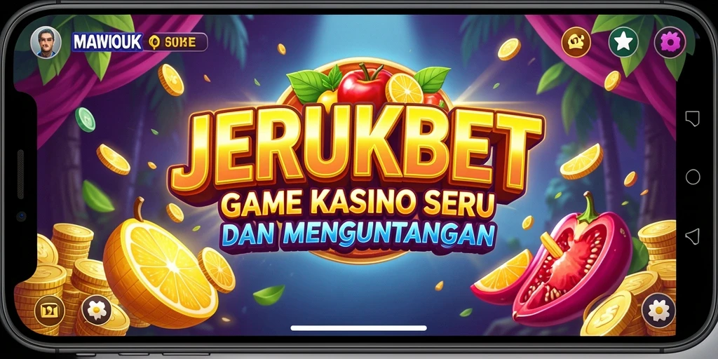 Gameplay JERUKBET yang seru dan menghibur.
