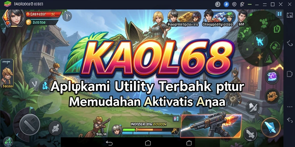 Tangkapan layar KAOL68 menampilkan fitur Utility yang praktis dan efisien.