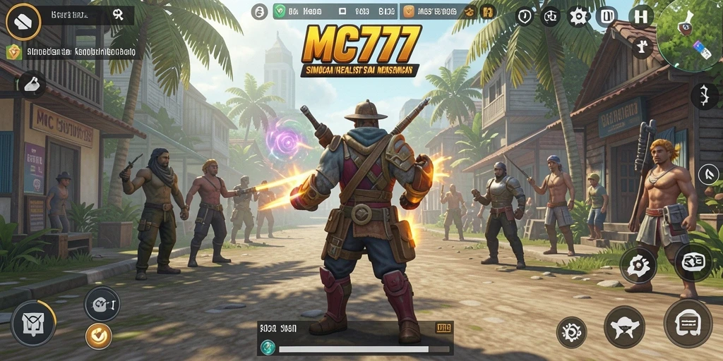 Tampilan gameplay <strong>MC777</strong> yang menarik dan interaktif.