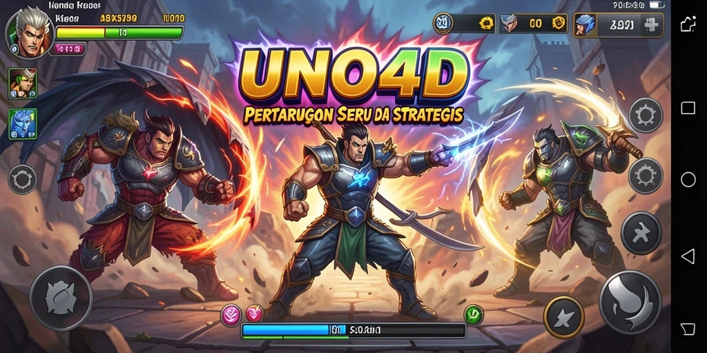 Gameplay seru dan grafis menakjubkan di UNO4D.
